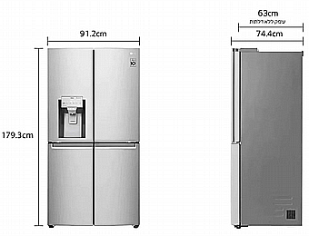 ���� �� �� ��� ���� ��� ������ ������ 853 ���� ������� LG  GR-J920SDID
