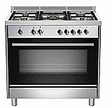 תנור משולב כיריים רחב 90 ס"מ 5 להבות נירוסטה SAUTER SOC9070 תנור משולב כיריים רחב 90 ס"מ 5 להבות נירוסטה SAUTER SOC9070