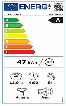 ����� ����� �� ��  11 ���� 1400 ��"�  LG WF11214GBB