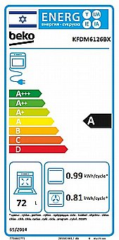 ����  ��� ������ ����� ������ �� BEKO KFDM6126BX  �������, ���� ���� �� 110 