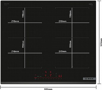 ������ ��������� ��� �� ��� ����� CombiZone ������ Bosch Serie 6 ��� PVQ631HC1E