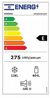 ���� ������ ����� ����� Samsung RT53DG7A14WW   ���,  530 ���� ������