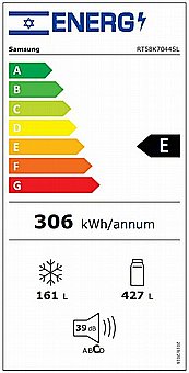  ���� ����� ����� Samsung RT58K7044SL  ����  588 ���� 